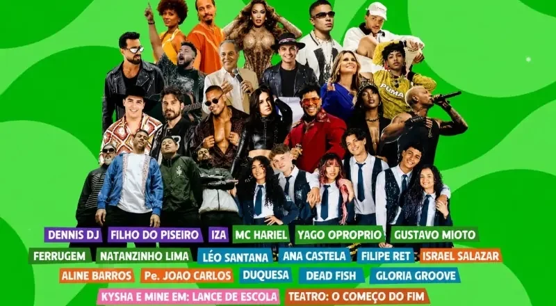 Sou Manaus 2026, Passo a Paço, Festival de Artes, Ana Castela, Gloria Groove, Centro Histórico de Manaus, Cultura Amazonense, Economia Criativa.